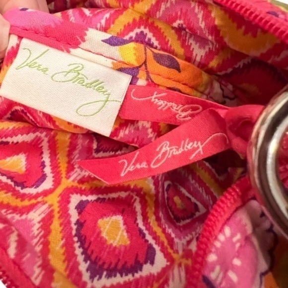 Vera Bradley Clementine Hipster Bag Crossbody Quilted Bright Florals Citrus EUC - Picture 8 of 11